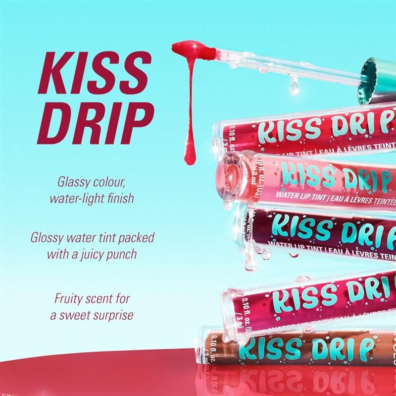Revolution Kiss Drip Water Lip Tint Peach Fizz